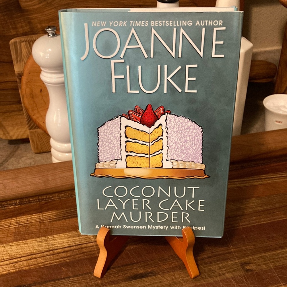“Coconut Layer Cake Murder” by Joanne Fluke, Autographed